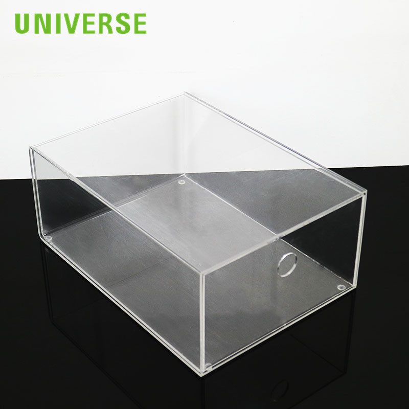 Transparent Drawer type Stackable clear acrylic shoe box