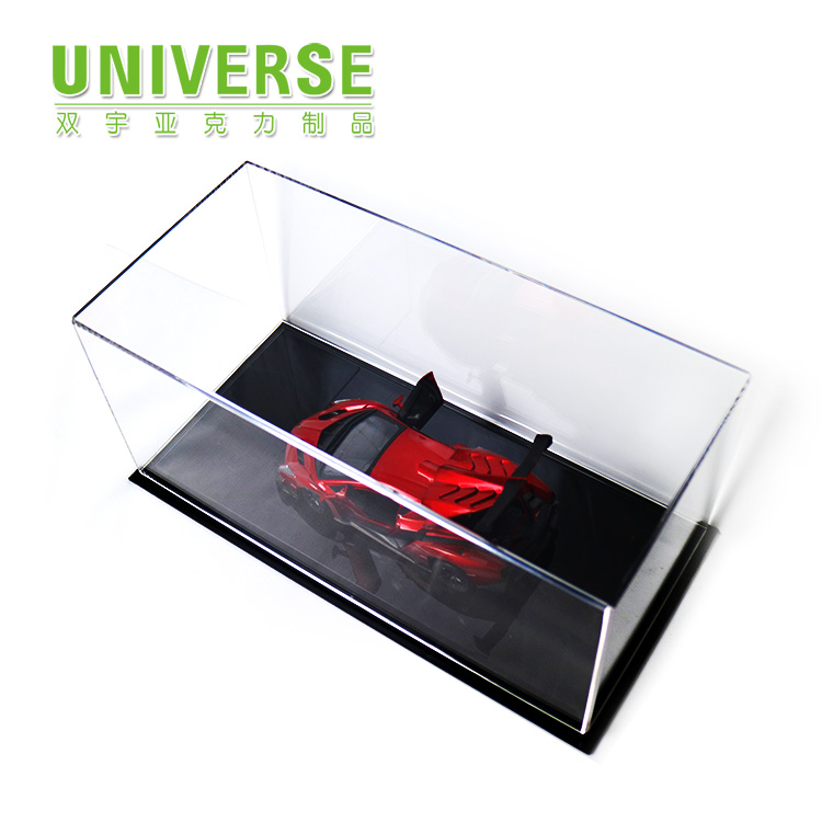 Transparent Acrylic Toy Storage Display Box with Cover