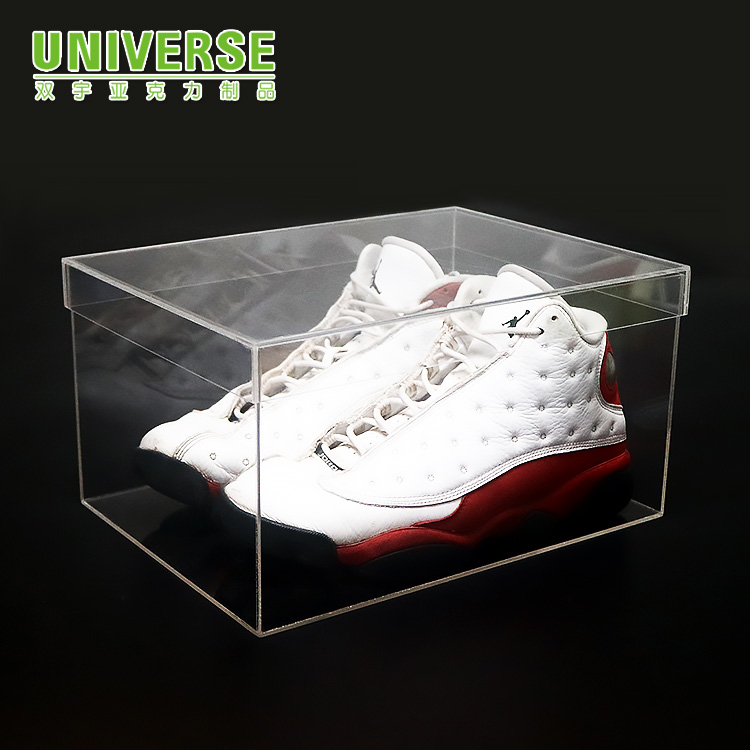 Transparent Acrylic Shoe Box with Lid