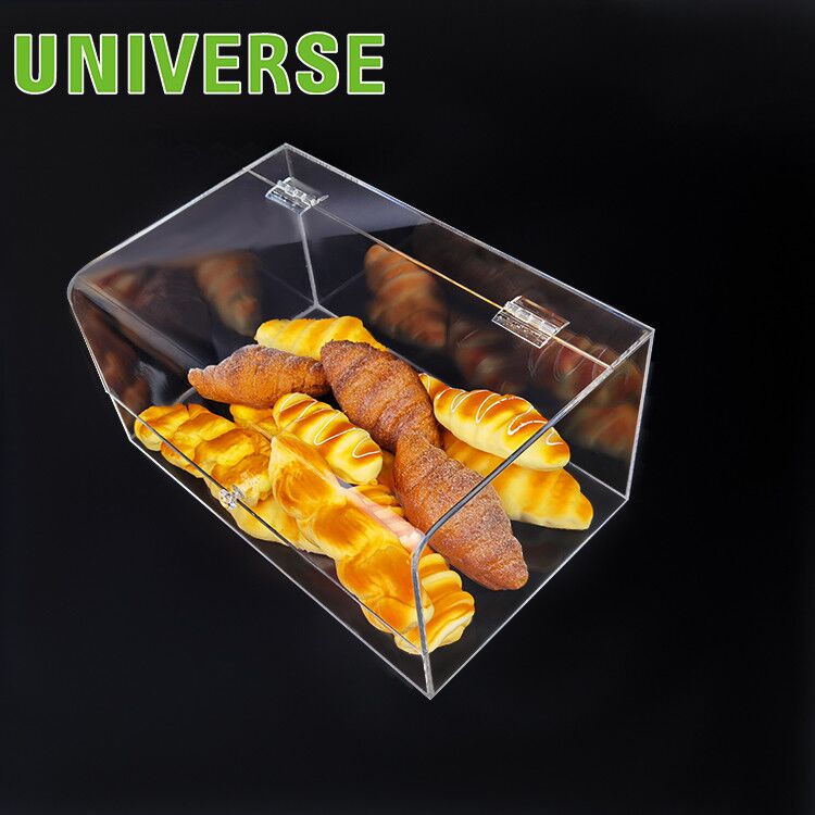 Rectangular acrylic bread storage box with transparent cover Buy